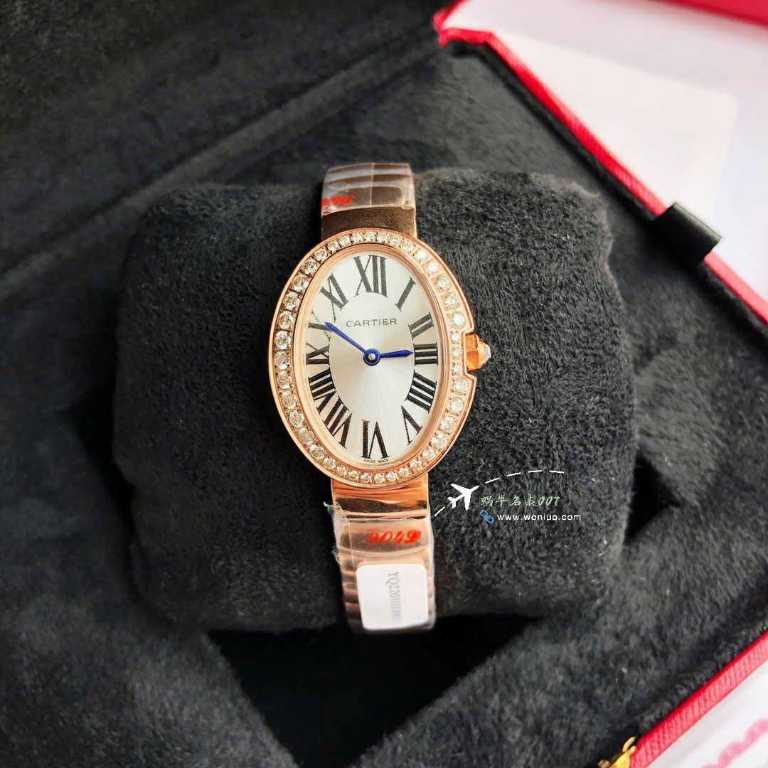  TOP  copy customized 真钻 Cartier  浴缸系列 top  Replica Copy WB520006，WB520002女士 wrist watches  / K376