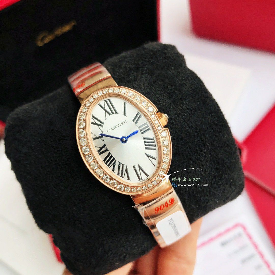  TOP  copy customized 真钻 Cartier  浴缸系列 top  Replica Copy WB520006，WB520002女士 wrist watches  / K376