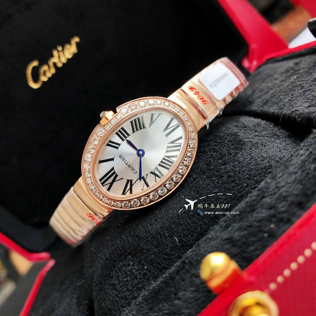  TOP  copy customized 真钻 Cartier  浴缸系列 top  Replica Copy WB520006，WB520002女士 wrist watches  / K376