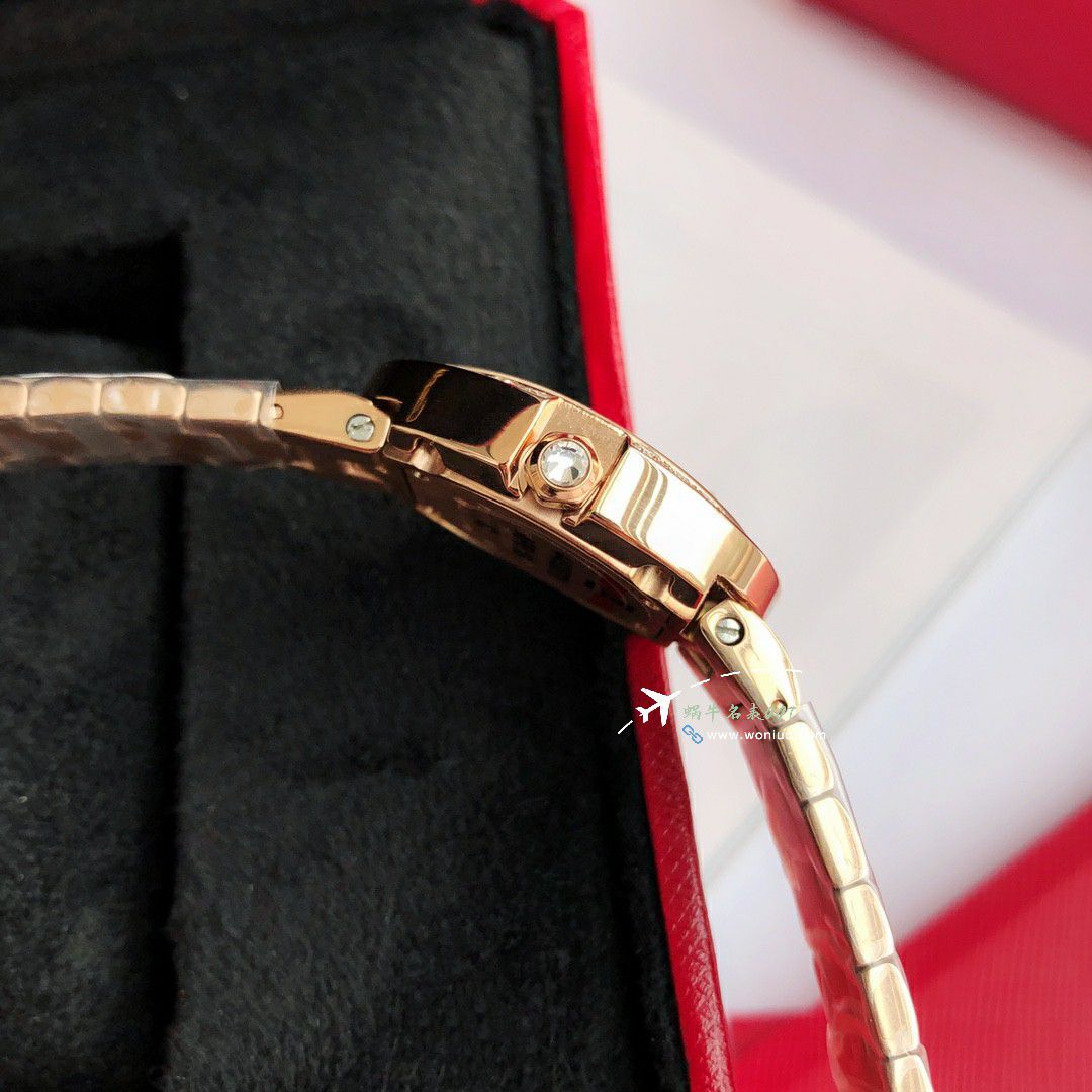  TOP  copy customized 真钻 Cartier  浴缸系列 top  Replica Copy WB520006，WB520002女士 wrist watches  / K376