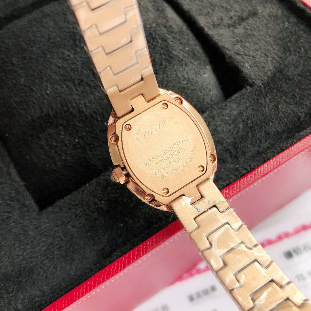  TOP  copy customized 真钻 Cartier  浴缸系列 top  Replica Copy WB520006，WB520002女士 wrist watches  / K376