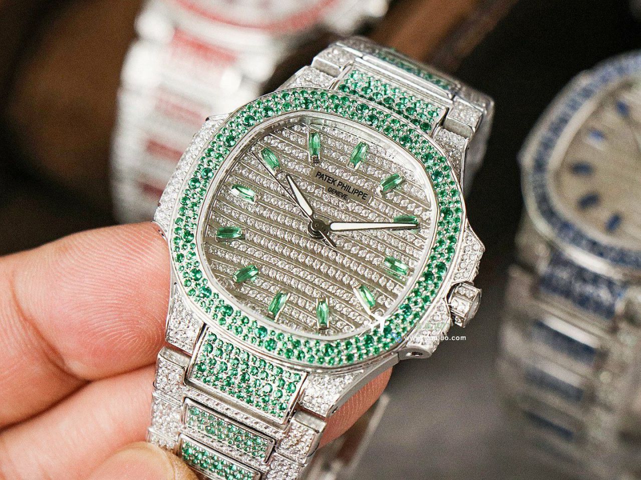 GR PATEK PHILIPPE 运动优雅 top  Replica Copy  Watches 7118/1451G-001女 wrist watches  / BD501