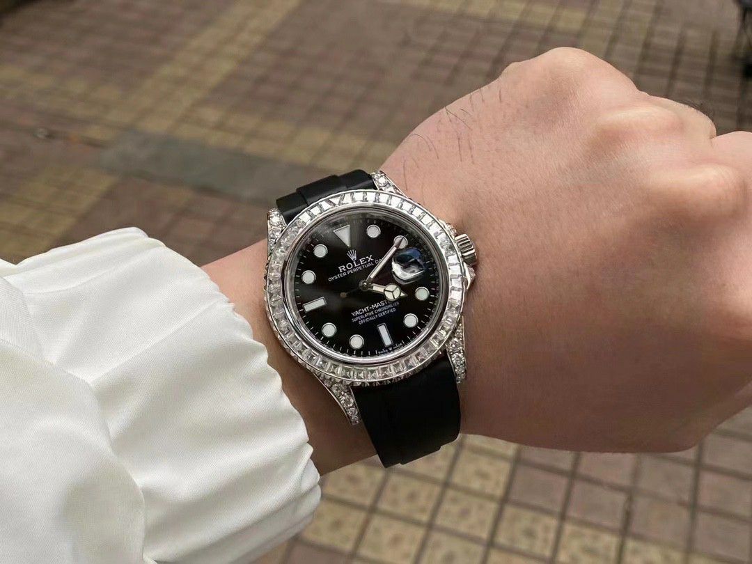 JVS Rolex  Yacht-Master VIP隐藏款满天星 Replica Copy M226679TBR，M226679TBR-0001 wrist watches  / R886