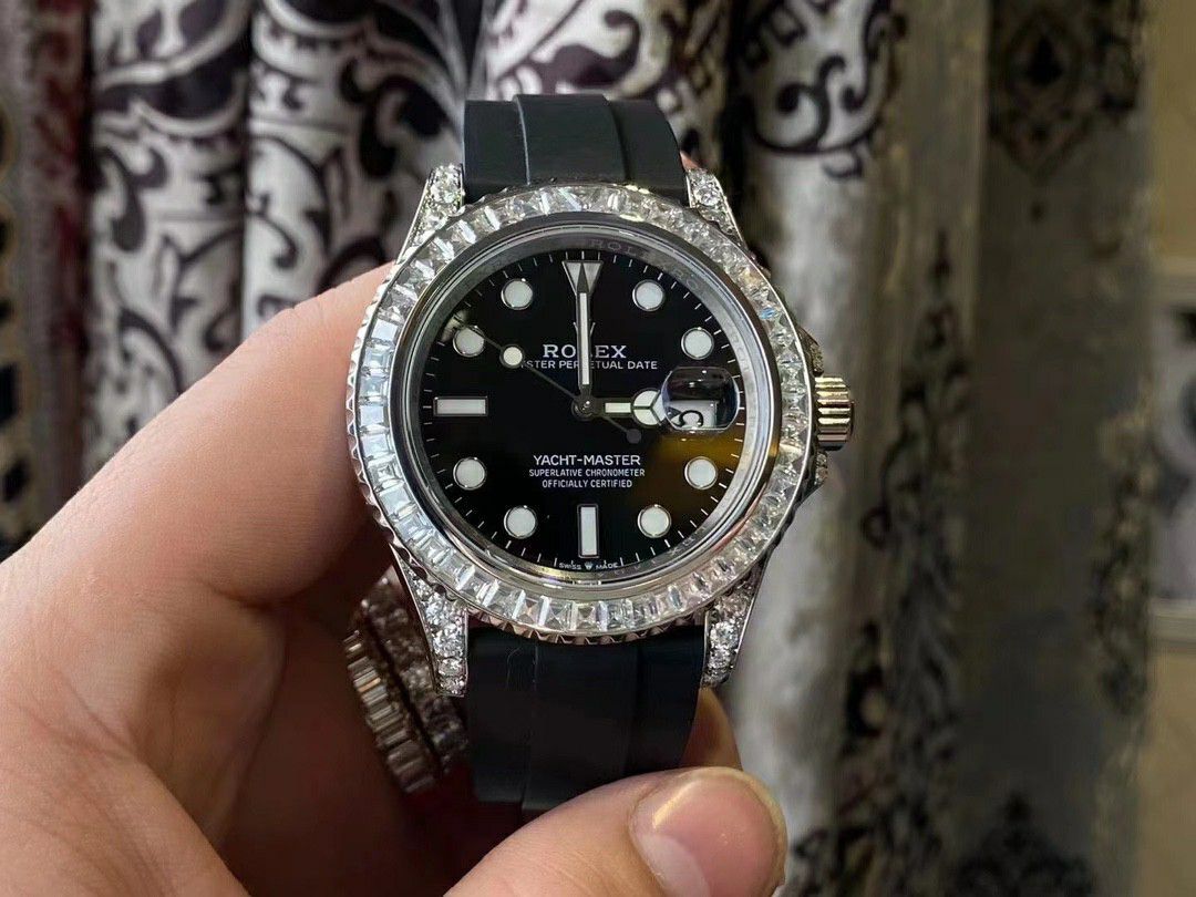 JVS Rolex  Yacht-Master VIP隐藏款满天星 Replica Copy M226679TBR，M226679TBR-0001 wrist watches  / R886