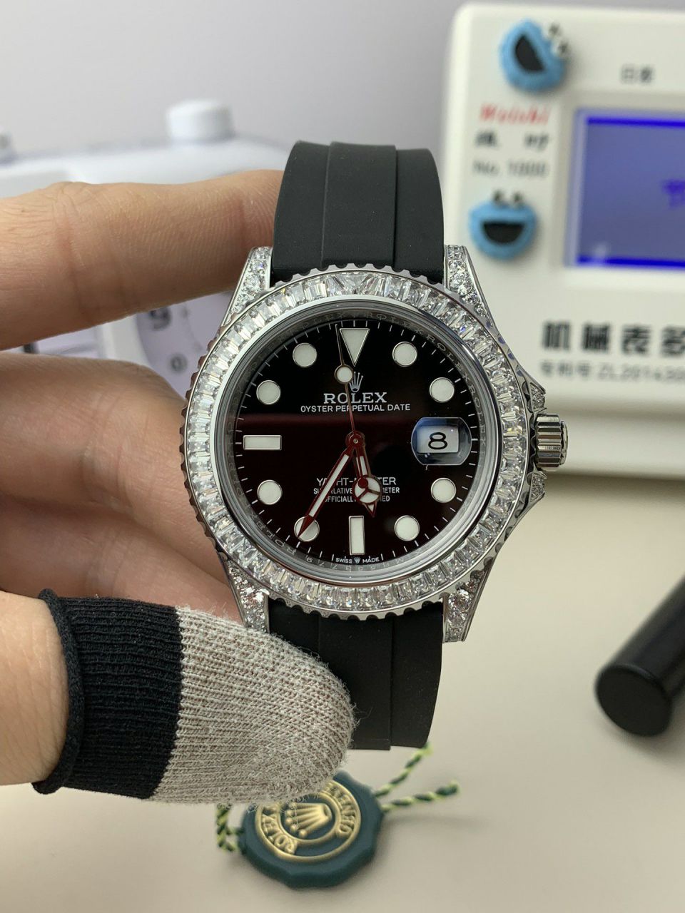 JVS Rolex  Yacht-Master VIP隐藏款满天星 Replica Copy M226679TBR，M226679TBR-0001 wrist watches  / R886