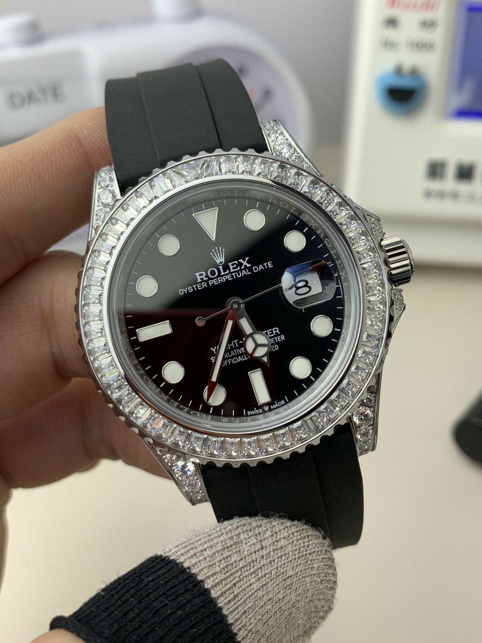 JVS Rolex  Yacht-Master VIP隐藏款满天星 Replica Copy M226679TBR，M226679TBR-0001 wrist watches  / R886