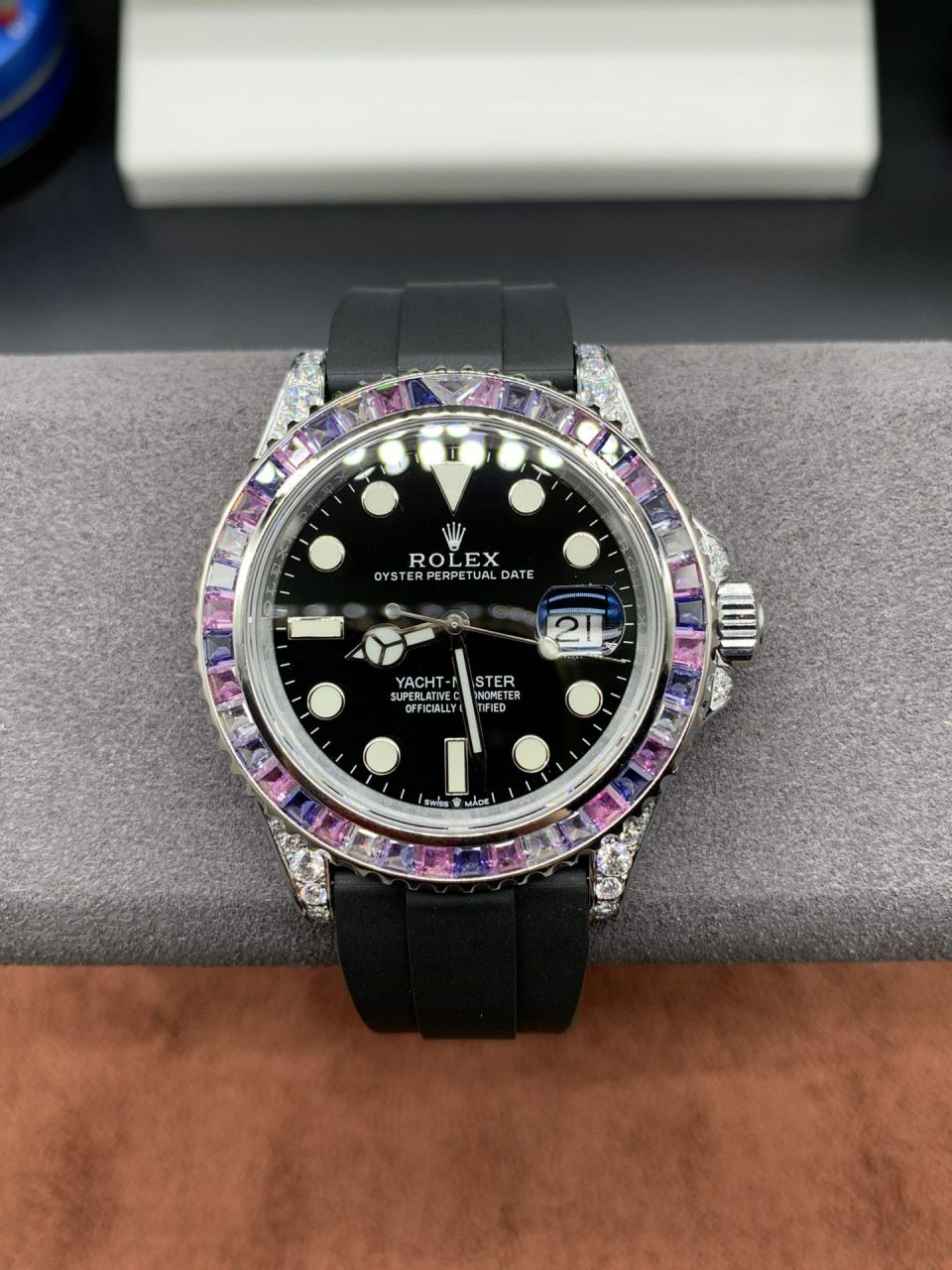 JVS Rolex  Yacht-Master VIP隐藏款满天星 Replica Copy M226679TBR，M226679TBR-0001 wrist watches  / R886