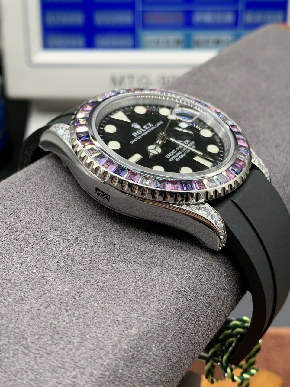 JVS Rolex  Yacht-Master VIP隐藏款满天星 Replica Copy M226679TBR，M226679TBR-0001 wrist watches  / R886