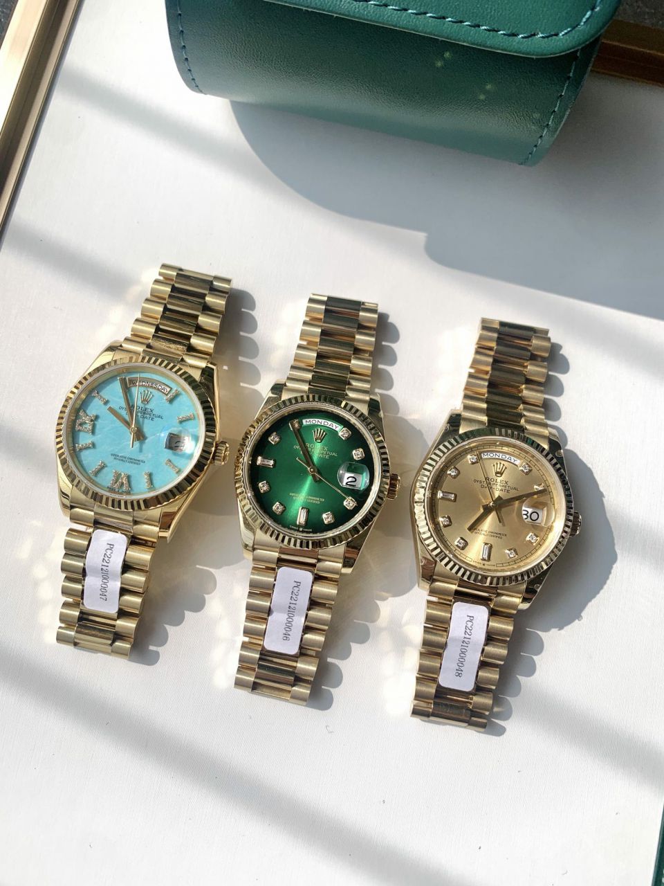  Rolex  Day-Date 型蓝松石 Perfect  Replica Copy  Watches m128238-0071 wrist watches  / R889