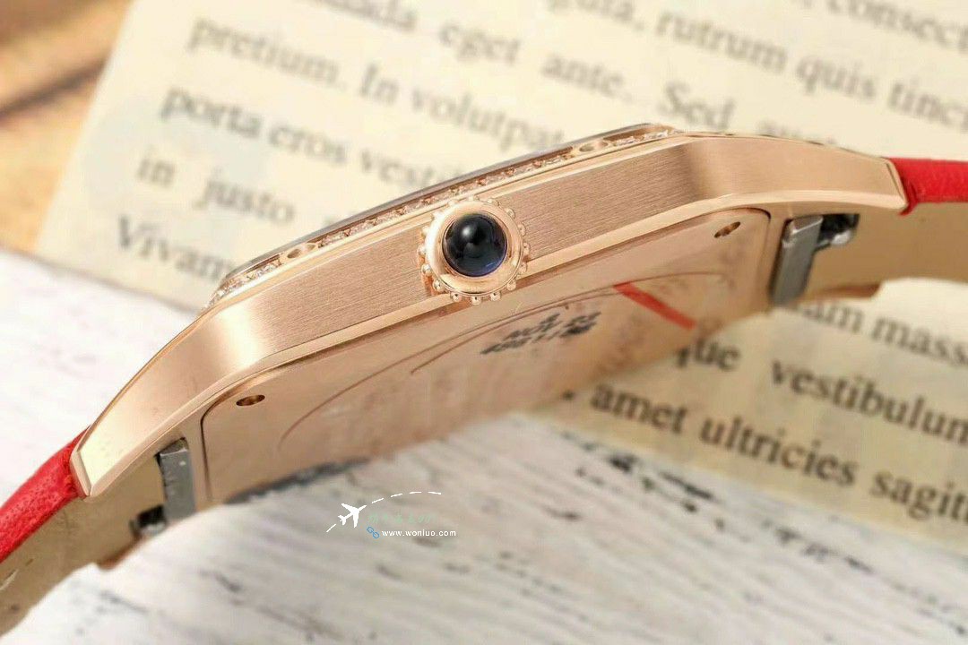 AF Cartier   Santos 大号中号集合WJSA0016，WJSA0017，WJSA0019 top  Replica Copy  Watches  / K377