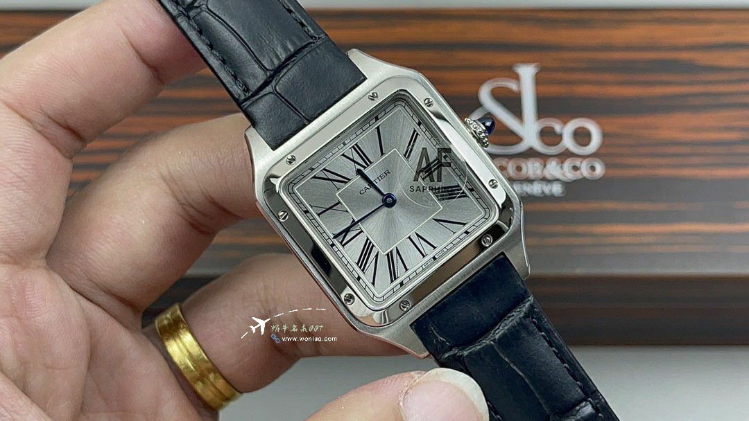 AF Cartier   Santos 大号中号集合WJSA0016，WJSA0017，WJSA0019 top  Replica Copy  Watches  / K377