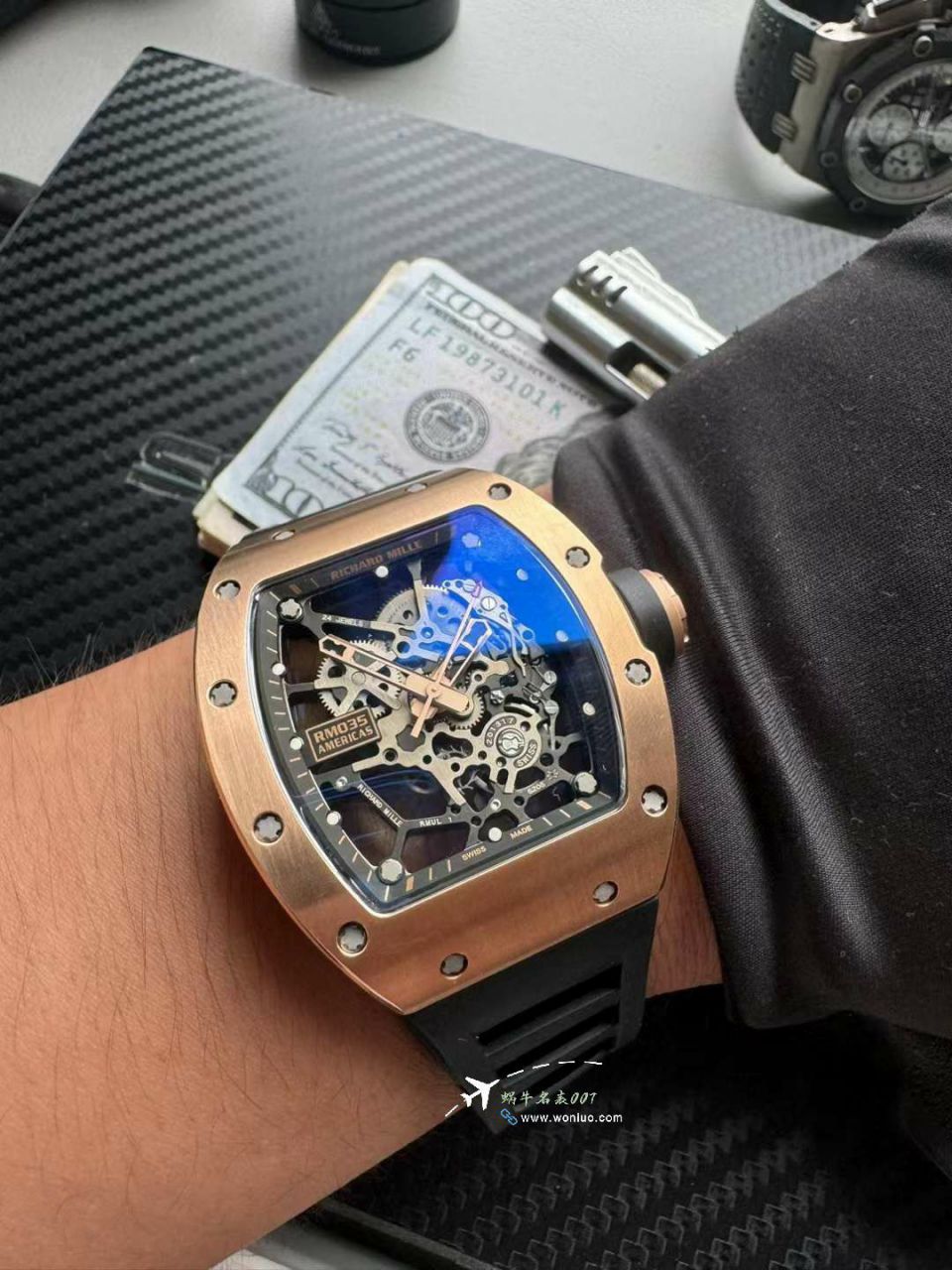 sonic RICHARD MILLE RICHARD MILLE RM 035 Americas  top   Replica Watches 美国大金牛纪念版 / sonicrm035