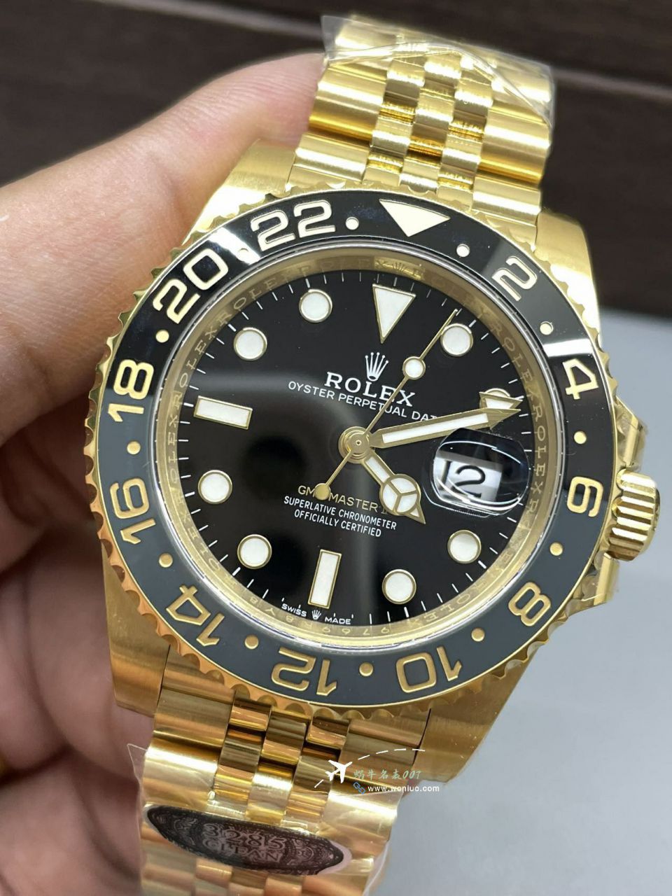 clean Rolex  GMT MASTER II GMT全金m126718grnr-0001 TOP  Replica Copy  Watches  wrist watches  / R895