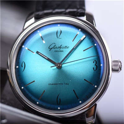 【YL Factory 出品】glashuette original原创 High quality  Replica 20世纪复古系列1-39-52-09-02-01 男士机械 Watches 