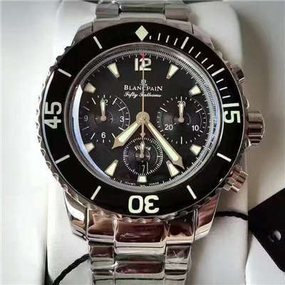  【TW Factory  Perfect  Replica Copy  Watches 】Blancpain Blancpain  Fifty Fathoms 系列 超薄 Movement 系列5085F-1130-71  wrist watches 