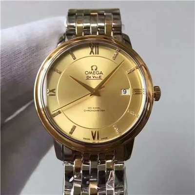 【MK Factory  Perfect  Replica Watches 】OMEGA碟飞系列典雅系列424.20.37.20.58.001男士机械 Watches 