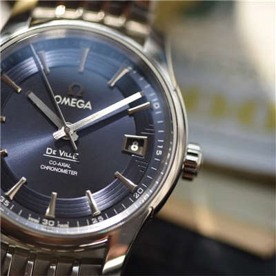 【独家 Video analysis HBBV6 Factory 1:1 High quality  Replica Watches 】OMEGA碟飞系列《明亮之蓝》431.33.41.21.03.001 wrist watches 