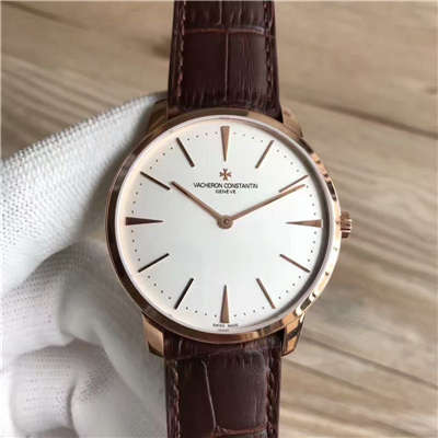 【台湾 Factory  Perfect  High quality  Copy  Watches 】Vacheron Constantin  传承系列81180/000R-9159 wrist watches 