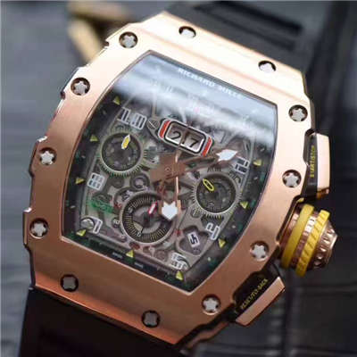【RM Factory  Perfect  High quality  Copy  Watches 】RICHARD MILLE 男士系列RM11-03男士 wrist watches 