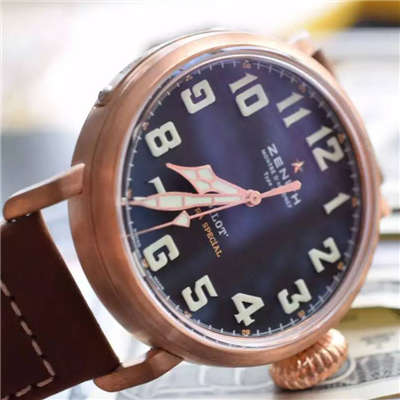 【独家视频测评】XF Factory 1:1 Replica Copy  Watches 真力时飞行员系列《青铜大飞》29.2430.679/21.C753