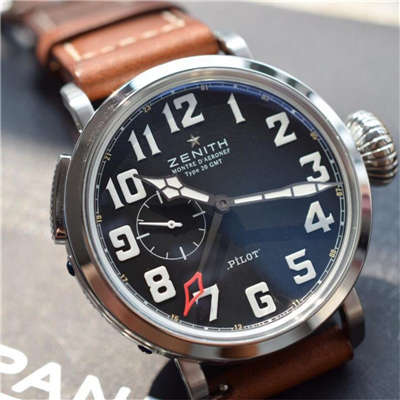 【独家视频测评KW High quality  Perfect 精 Replica Watches 】真力时飞行员系列03.2430.693/21.C723男表