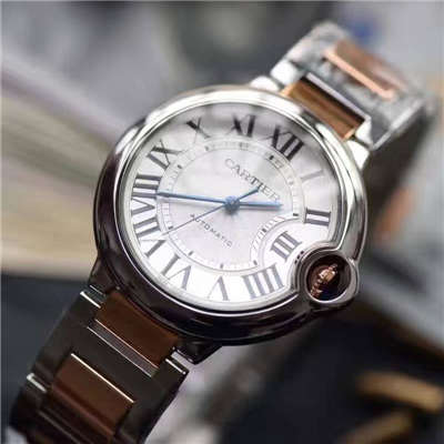 【独家视频测评V6 Factory 1:1 Knockoff  Watches 】 Cartier  蓝气球系列W2BB0003《中号蓝气球36毫米》女士 wrist watches 