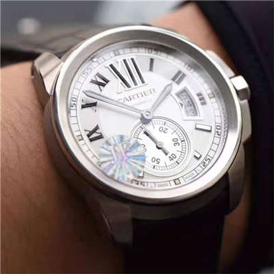 【独家视频解析JF Perfect  High quality  Replica Watches 】 Cartier  CALIBRE DE  Cartier 卡历博系列W7100013 wrist watches 