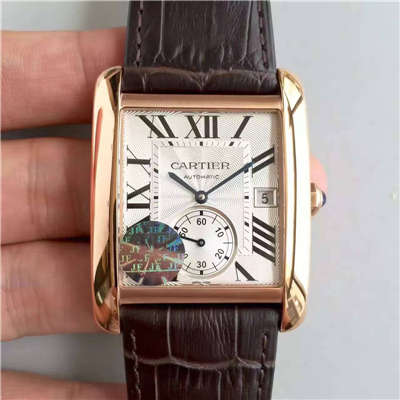 【JF Perfect  Knockoff  Watches 】 Cartier  英式 Tank MC 坦克系列终极版本 W5330001 wrist watches 