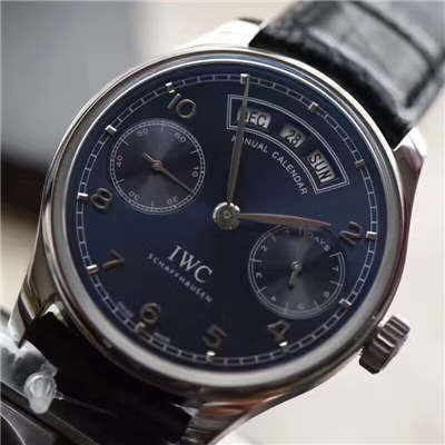 【独家视频测评YL Factory  Perfect  High quality  Replica Watches 】 IWC 葡萄牙系列年历IW503502 IWC 年历 wrist watches 
