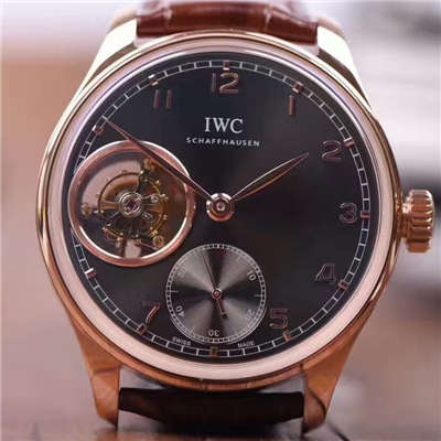 【YL Factory  Perfect  Replica Watches 】最高品质 IWC 葡萄牙系列IW546301、IW546304九字位真 Tourbillon  wrist watches 