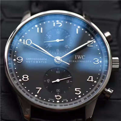 【独家视频测评YL Perfect  High quality  Replica Watches 】 IWC 葡萄牙CHRONOGRAPH计时系列IW371447 wrist watches 
