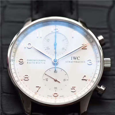 【独家视频测评】【YL Factory V7版本1:1 Replica Watches 】 IWC 葡萄牙计时系列IW371401 wrist watches (葡计玫瑰金针)
