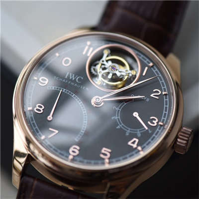 【TF Factory  Perfect  Replica Copy  Watches 】 IWC 葡萄牙系列IW504402 、IW504602真 Tourbillon 逆跳 wrist watches 