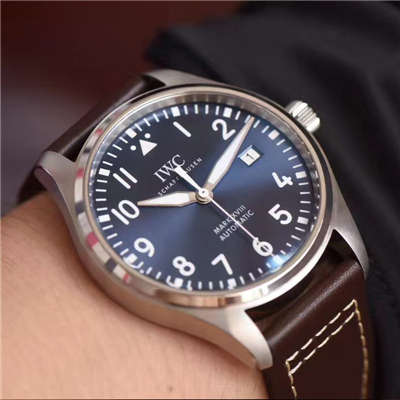 【独家视频测评】【MK Factory 1:1 Knockoff  Watches 】 IWC  MARK XVII 飞行员 wrist watches “蓝面小王子”特别版系列IW327004 wrist watches 