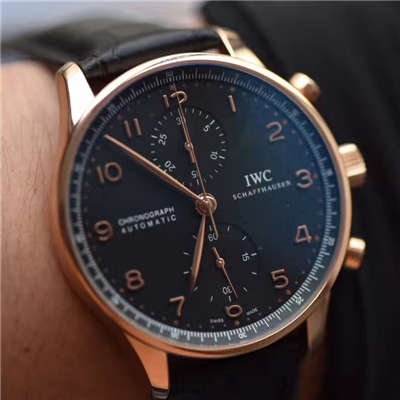 【YL Factory V7版本 Perfect  High quality  Replica Watches 】 IWC IWC葡萄牙计时系列IW371415 wrist watches 