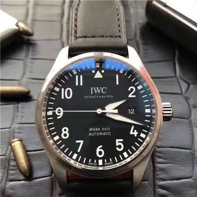 【独家视频测评MK Factory  High quality  Copy  Watches 】 IWC 飞行员 MARK XVII 飞行员 wrist watches 系列 IW327001 wrist watches 