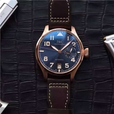 【ZF Factory  High quality  Replica Watches 】 IWC 大型飞行员 wrist watches “小王子”特别版系列 IW500909 wrist watches 