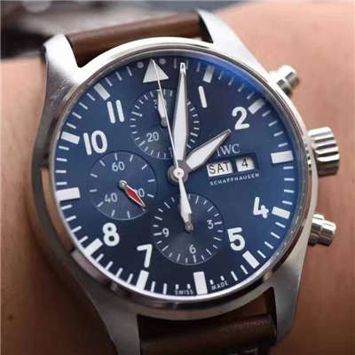 【ZF Factory  top   Replica Watches 】 IWC 飞行员系列飞行员计时 wrist watches “小王子”特别版系列 IW377714 wrist watches 