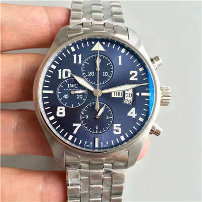 【ZF Factory  High quality  Knockoff  Watches 】 IWC 飞行员系列IW377706 小王子机械 wrist watches 《钢带款》