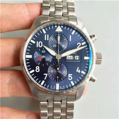 【ZF Factory  Perfect  Replica Watches 】 IWC 飞行员计时 wrist watches “小王子”特别版系列IW377714 wrist watches 《钢带版》