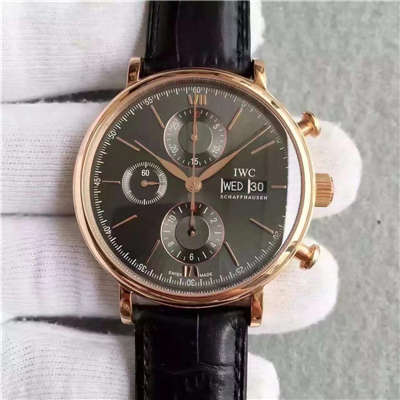 【MK Factory  Perfect  Copy  Watches 】 IWC 柏涛菲诺系列IW391021 多功能机械计时 wrist watches 