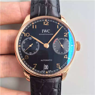 【ZF Factory  High quality  Copy 1:1 Replica Watches 】 IWC 葡萄牙系列《 IWC 七日链》IW500125 wrist watches 