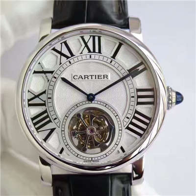 【BL Factory  Perfect  Knockoff  Watches 】 Cartier  ROTONDE DE  Cartier 系列W1556216 Tourbillon  wrist watches 