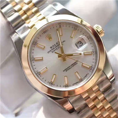 【NOOB Factory 1:1 High quality  Replica Watches 】 Rolex   Datejust 系列126303白盘 wrist watches  包18K真金