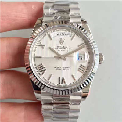 【N Factory  Perfect  High quality  Replica Watches 】 Rolex  Day-Date 型系列M228239-0046 wrist watches 