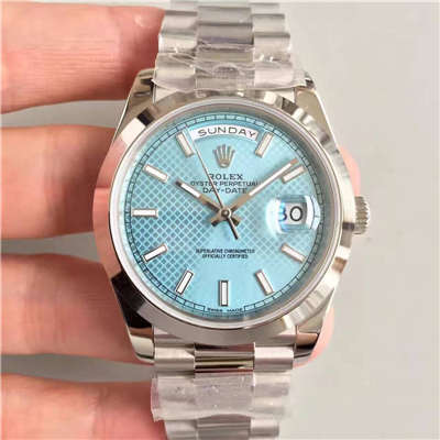 【N Factory  Perfect  Knockoff  Watches 】 Rolex  Day-Date 型系列228206-83416机械 wrist watches 