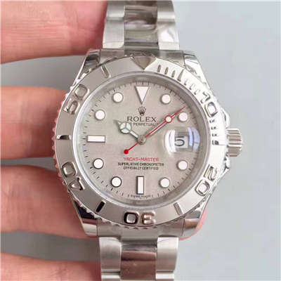 【NOOB Factory 1:1 High quality  Knockoff  Watches 】 Rolex  Yacht-Master 系列116622-78760 银盘 wrist watches 