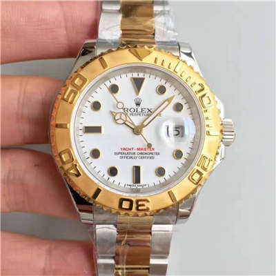 【JF Factory  Perfect  High quality  Replica Copy  Watches 】 Rolex  Yacht-Master 系列16623-78763白盘男士机械 wrist watches 