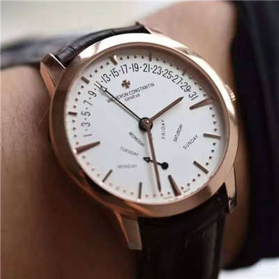 【独家视频测评 Perfect  High quality  Knockoff  Watches 】Vacheron Constantin  传承PATRIMONY双飞返 86020/000R-9239 wrist watches 