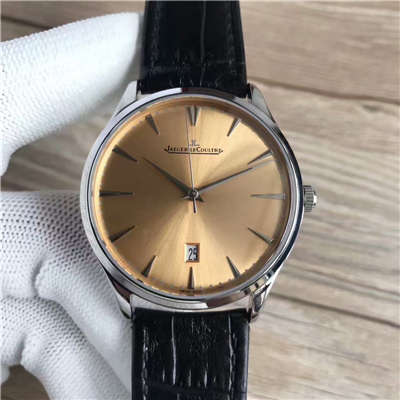 【台湾 Factory 1:1 Replica Watches 】 Jaeger-LeCoultre 超薄日历大师系列Q1288430 wrist watches 